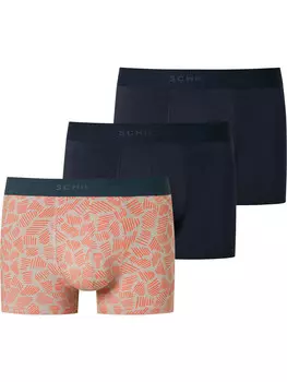 Трусы Schiesser 95/5 Pants im 3er Pack, цвет dunkelblau/beige