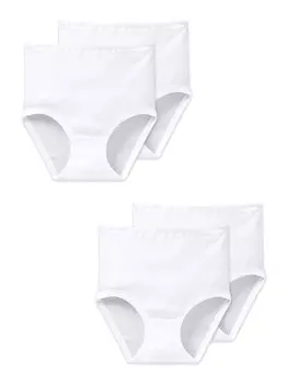 Трусы SCHIESSER Boyshorts Taillenslip, белый
