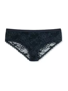 Трусы Schiesser Brazilian Hipster Pure Lace, темно синий