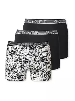 Трусы SCHIESSER, черный/белый