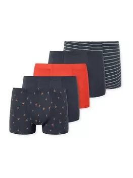 Трусы SCHIESSER, цвет Anthracite/Lobster