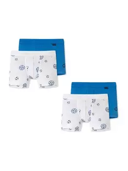 Трусы SCHIESSER, цвет Neon blue/White