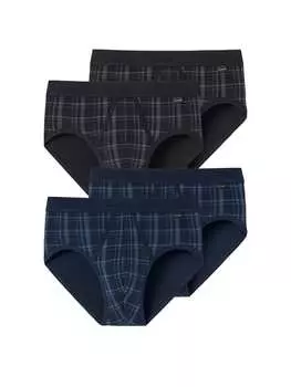 Трусы Schiesser, цвет schwarz/dunkelblau