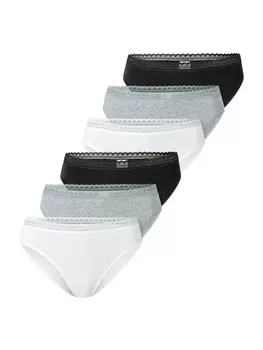 Трусы Schiesser, цвет schwarz/grau/wei