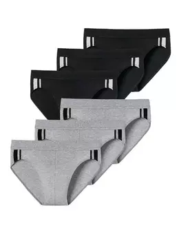 Трусы Schiesser, цвет schwarz/graumel