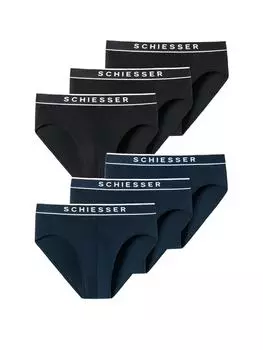 Трусы Schiesser, цвет schwarz/navy