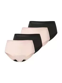 Трусы Schiesser, цвет schwarz/rosa