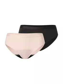 Трусы Schiesser, цвет schwarz/rosa