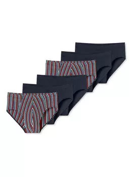 Трусы Schiesser, цвет schwarz/rot