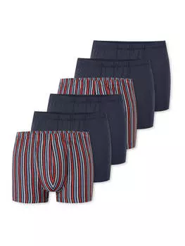 Трусы Schiesser, цвет schwarz/rot