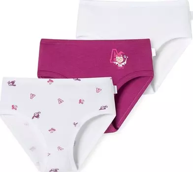 Трусы Schiesser, фуксия/розовый/белый