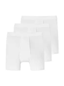 Трусы Schiesser Long Short / Pant Essentials Doppelripp, белый