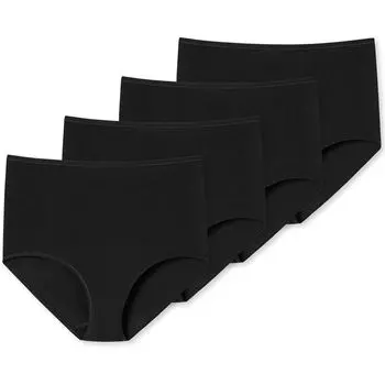 Трусы Schiesser Maxi s 4er Pack, черный