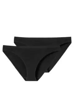 Трусы Schiesser Mini 95/5 Organic Cotton, черный
