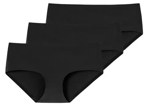 Трусы Schiesser Panty 3er Pack, черный