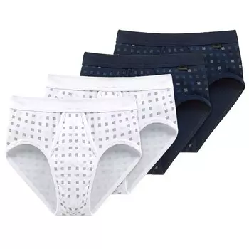 Трусы SCHIESSER Panty, цвет marine blue/White