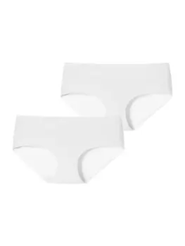 Трусы Schiesser Panty Invisible Cotton, белый
