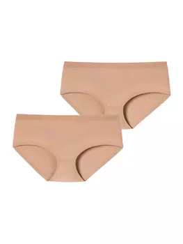 Трусы Schiesser Panty Invisible Cotton, цвет maple