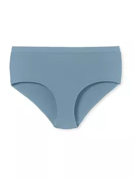 Трусы Schiesser Panty Pure Rib, серо голубой