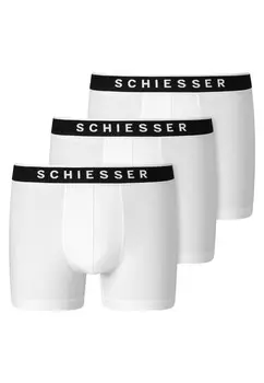 Трусы Schiesser Retro Short/Pant 95/5 Organic Cotton, белый