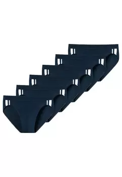 Трусы Schiesser Rio/Unterhose 95/5 Stretch Organic Cotton, темно синий