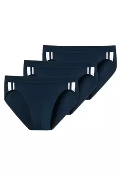 Трусы Schiesser Rio/Unterhose 95/5 Stretch Organic Cotton, темно синий