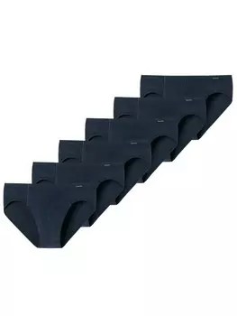 Трусы Schiesser Slip 6er Pack, темно-синий