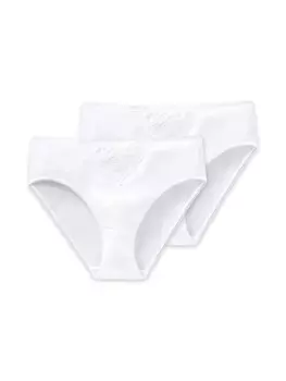 Трусы Schiesser Tai Slip Cotton Essentials, белый