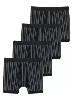 Трусы Schiesser Unterhose kurz Original Classics Feinripp, черный
