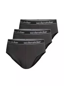 Трусы Seidensticker Mini Slip/Unterhose Cotton Flex, черный