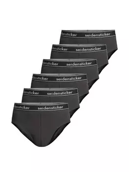 Трусы Seidensticker Mini Slip/Unterhose Cotton Flex, черный