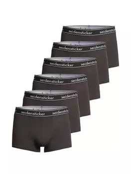 Трусы Seidensticker Retro Short / Pant Cotton Flex, черный