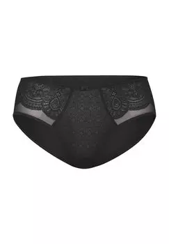 Трусы Selma, кружево, декоративный бантик, женские ROSA FAIA, черный