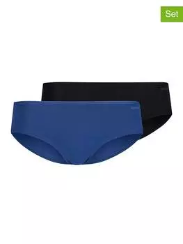 Трусы Skiny, цвет blau/schwarz