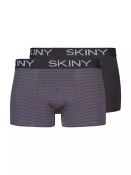Трусы Skiny Regular Boxer shorts, цвет dark grey/black