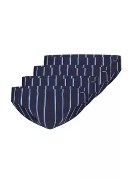 Трусы Skiny Slip/Unterhose Basic, цвет crownblue stripes