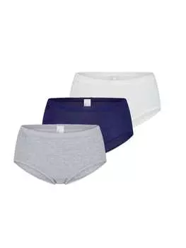 Трусы Sloggi, цвет wei/dunkelblau/grau