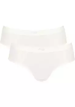 Трусы sloggi "EVER Ease Hipster 2P" (экономный пакет, 2 шт.), терморегулирующие, белый