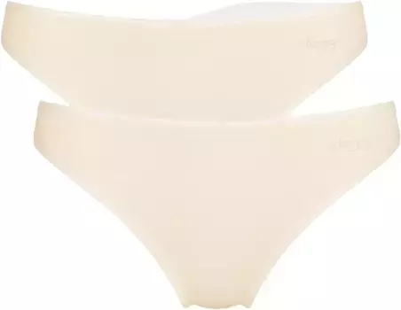 Трусы Sloggi "GO Tai C2P" (2 шт. в упаковке), детали из нежного кружева, цвет Fresh Powder