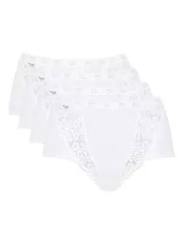 Трусы Sloggi Maxislip Chic, белый