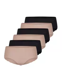 Трусы Sloggi Short Slip ZERO Microfibre 20, цвет braun - dark combination