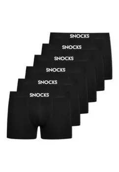 Трусы SNOCKS Boxer shorts, черный