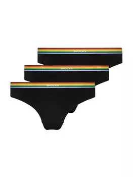 Трусы SNOCKS Brazilian, цвет mix (pride)
