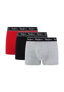Трусы SOLID TK 3PACK Pepe Jeans, серый