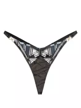 Трусы-стринги Cubism Bordelle, черный