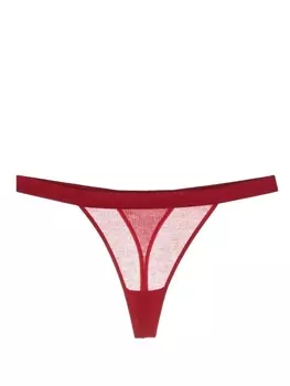 Трусы-стринги Ribbed Intime Kiki de Montparnasse, красный
