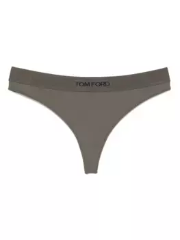 Трусы-стринги Signature TOM FORD, зеленый