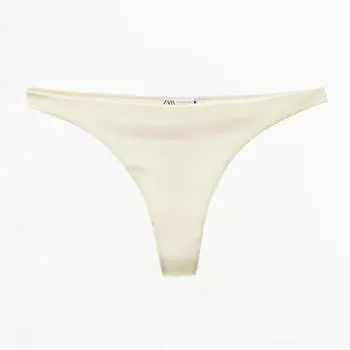 Трусы-стринги Zara Silk, белый