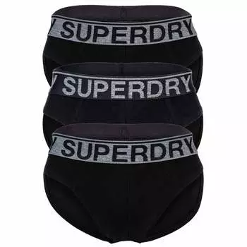 Трусы Superdry 3er Pack, черный