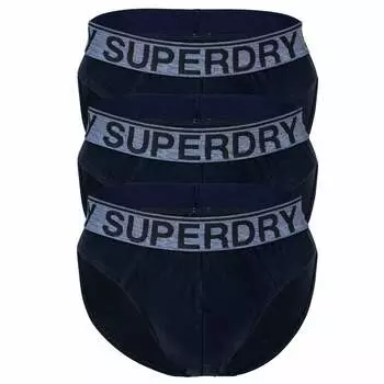 Трусы Superdry 3er Pack, темно синий